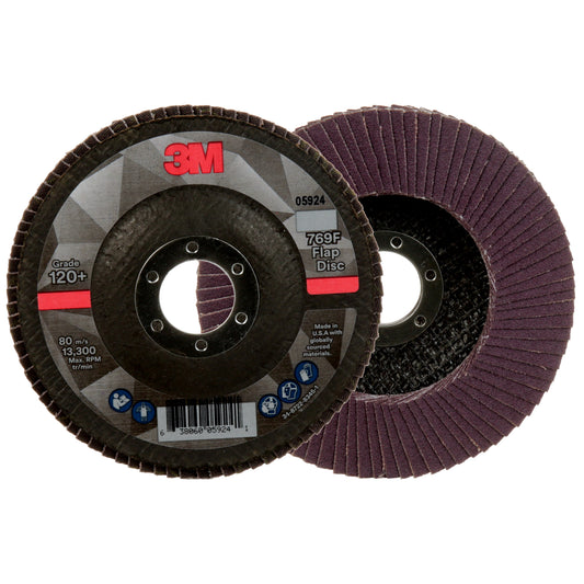 Disco Flap 769F 4½" x 7/8" Grano 120+ T27