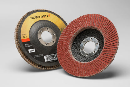 Disco Flap Cubitron II 967A 4½" x 7/8" Grano 80+ T27