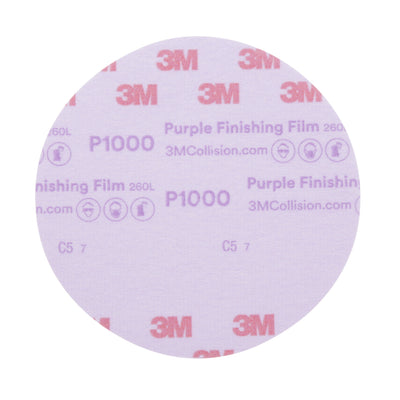 Disco Hookit Purple Finishing Film 260L 6" Grano P1000