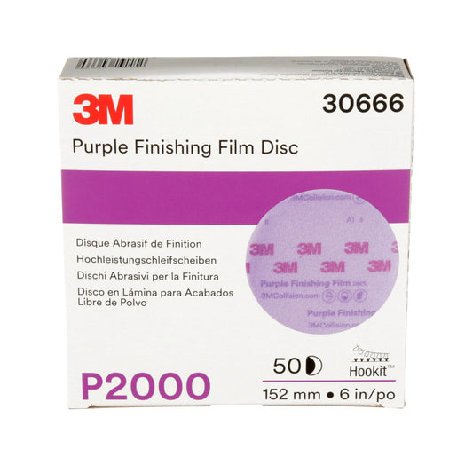 Disco Hookit Purple Finishing Film 260L 6" Grano P2000