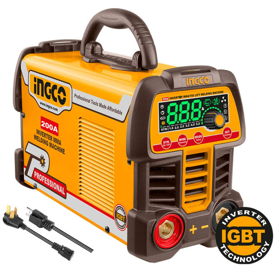 Soldador Inversor 200 A 110 V/220 V