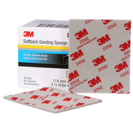 Esponja Abrasiva Softback Fina 02604, 115 x 140 mm