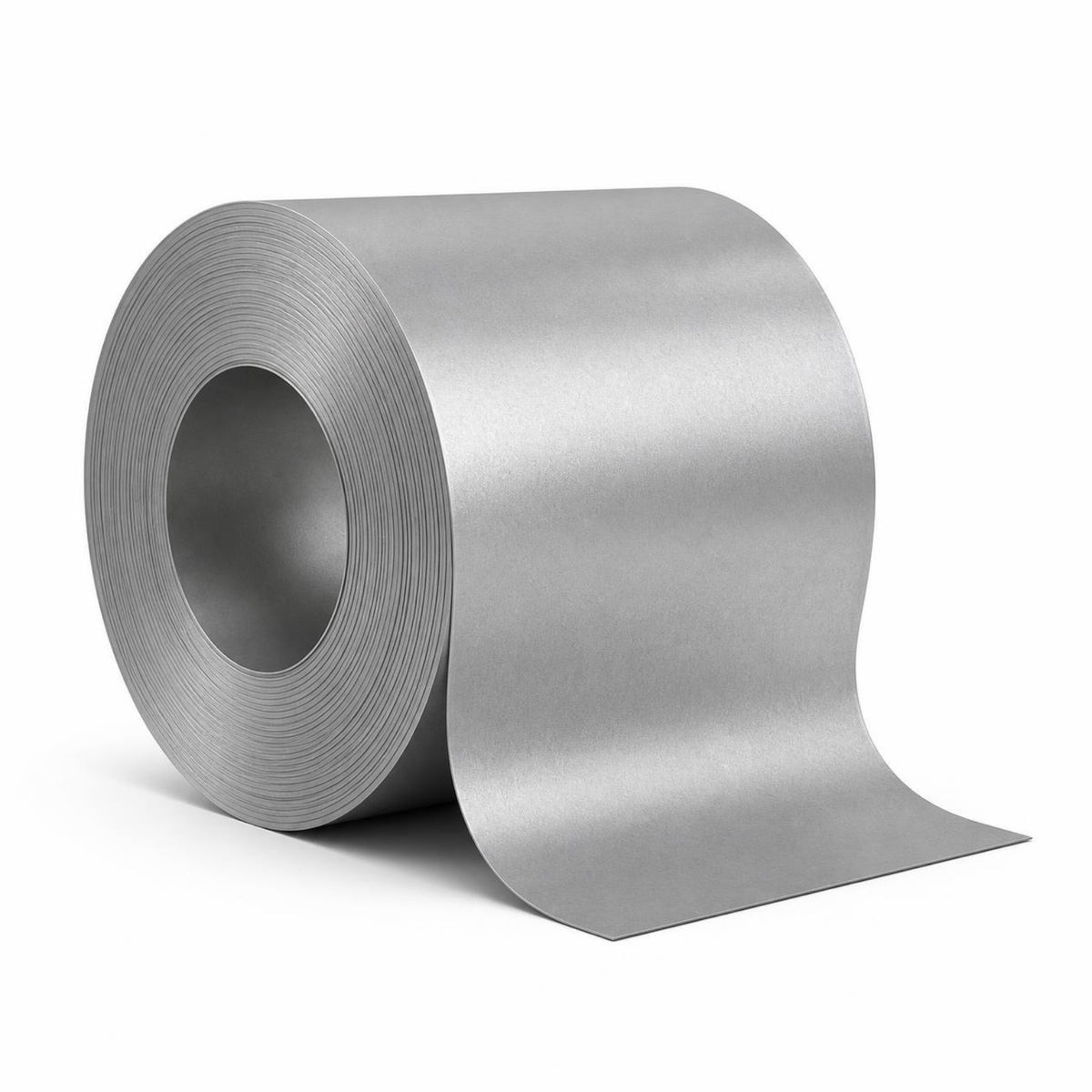 Rollo de lámina aluzinc lisa 1.22 m x 20 m — rollo de lámina plana de aluminio-zinc