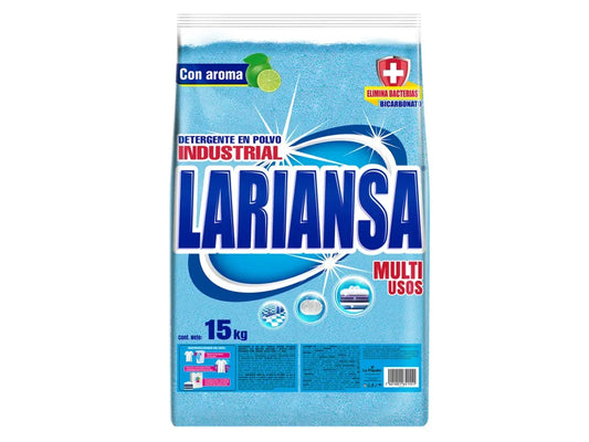 Detergente Polvo Lariansa con Aroma 15kg