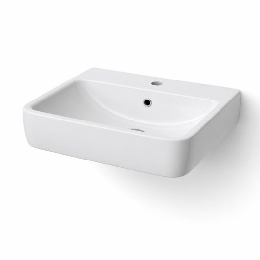 Lavamanos de colgar de pared — producto sobre fondo blanco
