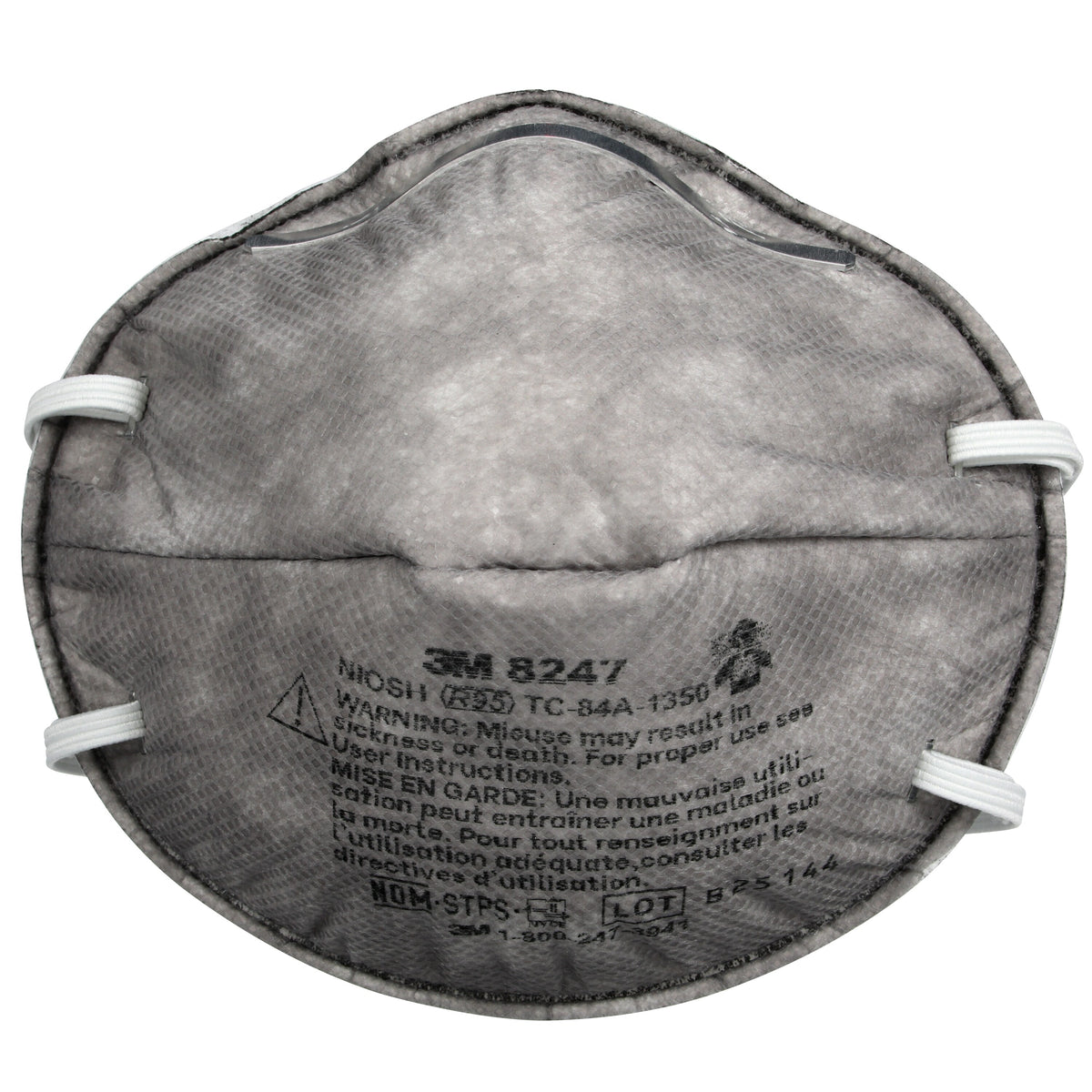 Mascarilla Respirador R95 8247 con Carbón para Vapores Orgánicos