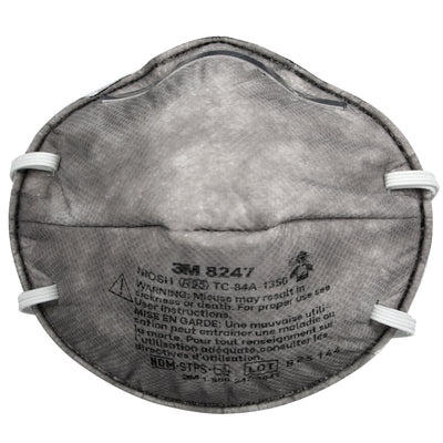 Mascarilla Respirador R95 8247 con Carbón para Vapores Orgánicos
