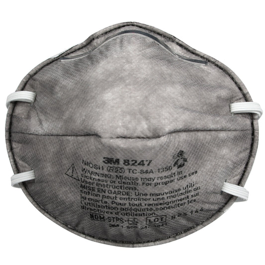 Mascarilla Respirador R95 8247 con Carbón para Vapores Orgánicos