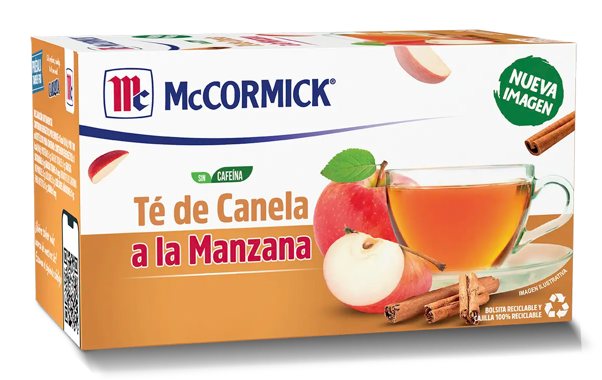 Té de canela a la manzana