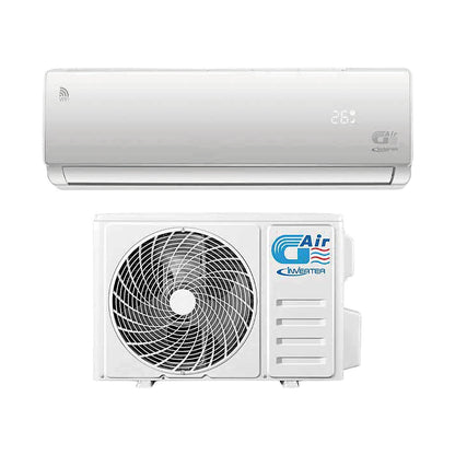 Aire acondicionado mini split inverter G Air 24,000 BTU — unidad interior y exterior