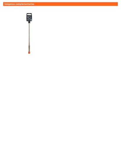 Broca SDS Plus de 1/4 x 8 in con cuerpo de acero al cromo