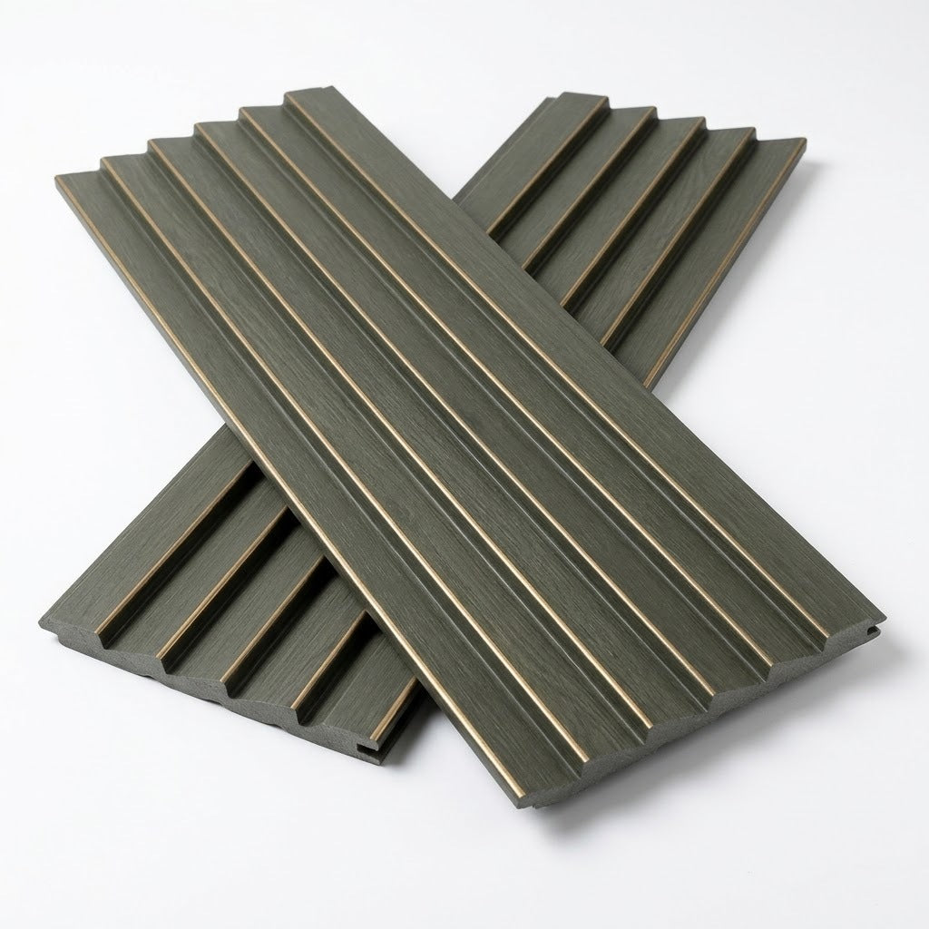 Imagen ilustrativa de Panel PS Decorativo Belice Gris Oscuro, producto sobre fondo blanco