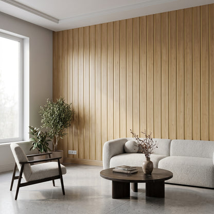 Imagen ilustrativa de Panel PS Decorativo Luxury Oro instalado