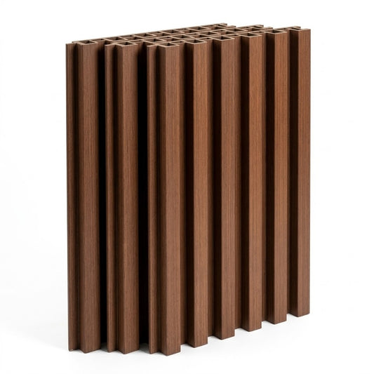Imagen ilustrativa de Panel WPC Interior Cherry WPC07, producto sobre fondo blanco