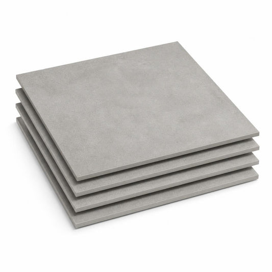 Porcelanato 60 x 60 cm gris — producto sobre fondo blanco