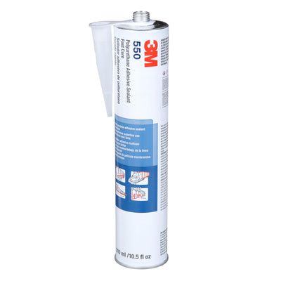 Sellador Adhesivo de Poliuretano 550FC Curado Rápido Negro 310 mL