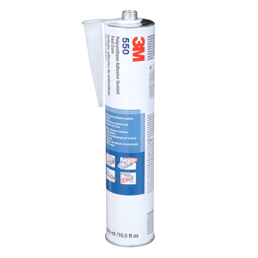 Sellador Adhesivo de Poliuretano 550FC Curado Rápido Negro 310 mL