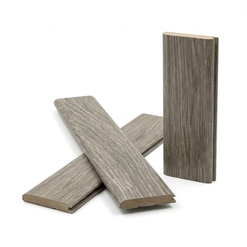 Imagen ilustrativa de Zócalo SPC Madera Teka ZL-S012, producto sobre fondo blanco